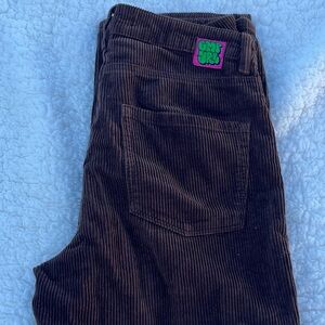 zumiez empyre brown corduroy pants